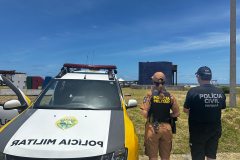 PCPR e PMPR ajudam idosa perdida em Guaratuba a reencontrar a família