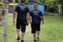 PCPR e PMPR prendem homem por descumprimento de medida protetiva em Superaguí