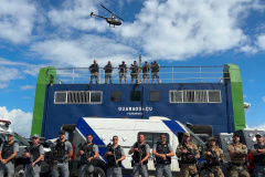 Transferência de custodiados das cadeias do litoral para o Complexo Penitenciário de Piraquara garantem maior segurança no Verão Maior Paraná