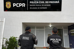 PCPR e PMPR elucidam morte em Matinhos e prendem suspeito em menos de 24h