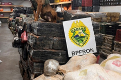 BPFron apreende 6 toneladas de maconha em Santa Helena