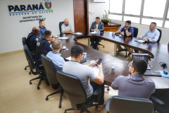 Secretário Hudson recebe secretário de Recursos Humanos e de Gestão Pública de Londrina 