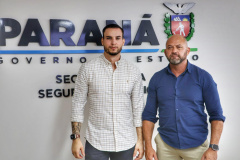 Secretário Hudson recebe secretário de Recursos Humanos e de Gestão Pública de Londrina