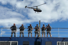 Polícia Penal escoltou mais de 400 pessoas privadas de liberdade no Verão Maior Paraná, até agora