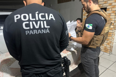 PCPR deflagra operação contra tráfico de drogas em Antonina e Curitiba