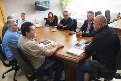 Secretário Hudson recebe prefeito de Mangueirinha