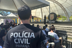 Ação conjunta das forças de segurança promove palestras e segurança em Guaraqueçaba