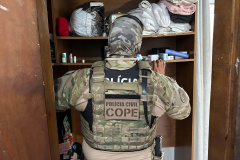 PCPR prende mulher acusada de vários crimes após grande furto registrado em Morretes