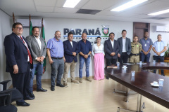 Secretário se reúne com deputado estadual e prefeito de Guarapuava