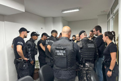 PCPR prende sete pessoas em operação contra grupo ligado a duplo homicídio