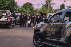 Forças de segurança prendem 3 pessoas em operação contra atos violentos em Londrina
