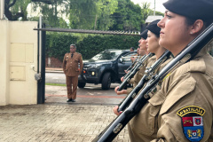 4º BPM celebra aniversário e realiza solenidade de passagem de comando