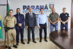 Secretário se reúne com prefeito de Campo Largo, Rilton Boza