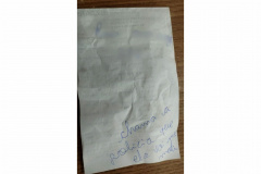 Após pedido de ajuda em bilhete, PM prende homem suspeito de agressão à esposa