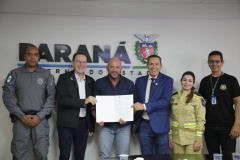 Secretário Hudson se reúne com prefeito de Francisco Beltrão e deputado estadual