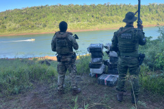 PMPR apreende meia tonelada de droga durante Operação Protetor de Fronteiras e Divisas