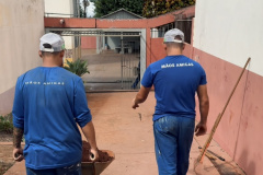 Programa Mãos Amigas promove manutenção em escolas e reinserção social de apenados
