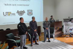 Polícia Penal e UTFPR apresentam resultados do Projeto Mãos que Constroem, em Francisco Beltrão