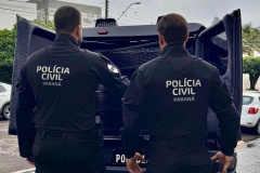 PCPR e GM prendem homem em flagrante por crimes ambientais em Sengés