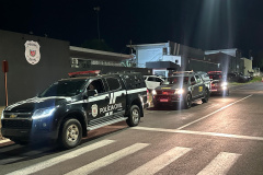 PCPR, PMPR e Força Nacional prendem dois homens em operação deflagrada em Cruzeiro do Oeste