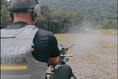 Polícia Científica capta "DNA" de metralhadora de alto calibre para auxiliar investigações nacionais