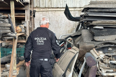PCPR prende quatro pessoas em operação contra o furto e receptação de fios de cobre em Curitiba