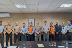 CBMPR participou de reunião sobre certificação internacional de grupo de resgate 