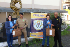 Policiais paratletas recebem incentivo esportivo com apoio da PMPR e da Cruzada Cosme e Damião 