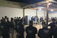 PCPR e PMPR prendem 10 pessoas em operação contra o tráfico de drogas em Cianorte