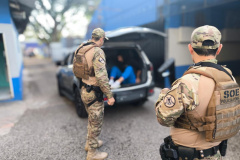 Polícia Penal realiza a Operação Paraná Monitorado II no norte do estado com 22 prisões e 123 fiscalizações