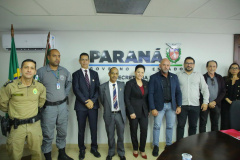 Secretário Hudson recebe a deputada estadual Marli Paulino