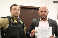 Secretário Hudson recebe Medalha Batalhão Metropolitano do Noroeste