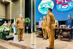 PMPR realiza solenidade de passagem de comando do 7º BPM em Cruzeiro do Oeste