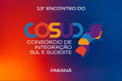 Com foco na segurança pública, Paraná recebe a 13ª edição do Cosud de 5 a 7 de junho