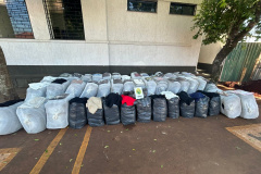 PMPR apreende carga de roupas avaliada em 350 mil reais 