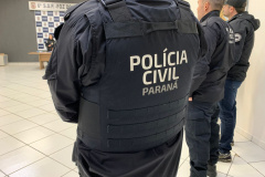PCPR e PMPR prendem duas pessoas durante operação contra organização criminosa em Foz do Iguaçu