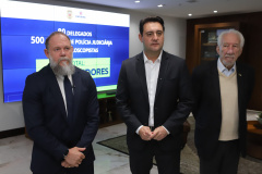 Ratinho Junior anuncia contratação de 620 policiais para reforçar o quadro da Polícia Civil