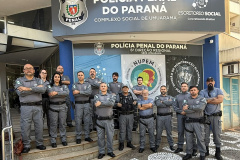 Junho Vermelho: policiais penais e servidores terceirizados aderem à campanha e realizam doação de sangue em Umuarama