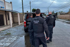 PCPR cumpre 24 mandados contra grupo que monitorava ação policial em Paranaguá