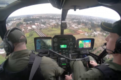 Em Ação integrada, Aeronave Falcão auxilia em apreensão de drogas em Cascavel 