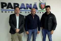 Secretário Hudson se reúne com prefeitos de Maripá e Palotina