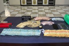 PCPR prende sete pessoas durante ação contra o tráfico de drogas em Apucarana