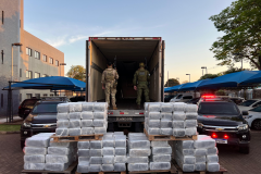 Operação Sinergia III: PMPR e PF apreendem 3,2 toneladas de maconha em Palotina
