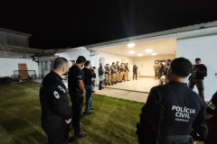 PCPR, PMPR e Força Nacional prendem sete pessoas durante operação integrada em Mariluz