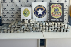 Em Toledo, PMPR prende duas mulheres e apreende tira 83,5 quilos de maconha