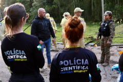 Laudo da Polícia Científica direciona avanço da investigação na explosão em Quatro Barras 