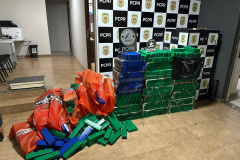 PCPR e PMPR localizam 589 quilos de maconha transportada em caminhão na região Norte