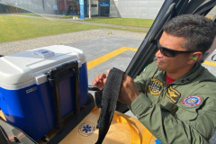 Missão de vida: aeronaves da PMPR agilizam o transporte de órgãos para doação