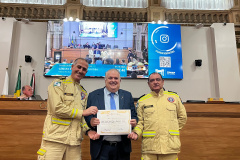 Corpo de Bombeiros Militar do Paraná é homenageado na Câmara Municipal de Curitiba pelos 113 anos de história