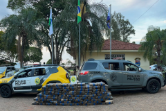 PMPR apreende quase uma tonelada de maconha em Planaltina do Paraná
